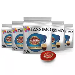 Descafeinado Marcilla Tassimo: Sin Cafeína, Todo el Sabor