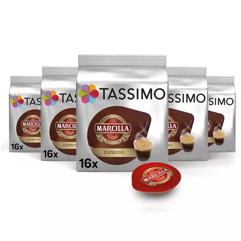 Espresso Marcilla Tassimo: Auténtico Sabor Espresso