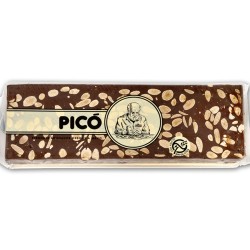 Turron Picó Chocolate Negro con almendras  4 tabletas de 250 gr