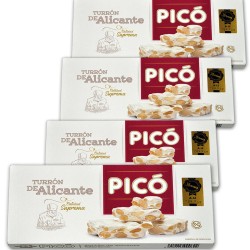 Alicante  Suprema Picó  4 tabletas de turrones de 250 gr
