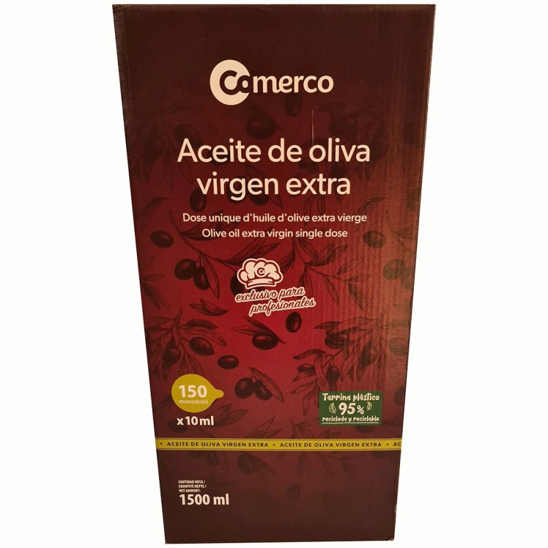 Comerco Aceite Virgen Extra 150 Monodosis 10Ml