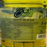 etiqueta Aceite de Oliva en  garrafa de 3 litros de la marca Olivoliva
