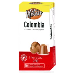 22 cajas de Colombia Kfetea Nespresso 220 capsulas rainforest alliance