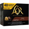 Forza L'or  40 Cápsulas Maxi Pack compatibles Nespresso Intensidad 9