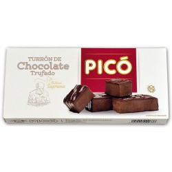 Turron de chocolate trufado calidad suprema  Picó  6 tabletas de 200 gr