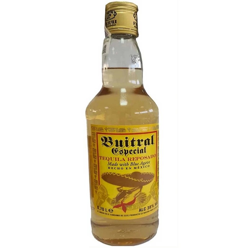 Tequila Buitral Especial  70 cl destilerias Ferri