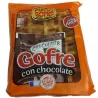 Punto Gofres con Chocolate. Caja 10 unidades. Formato ahorro.