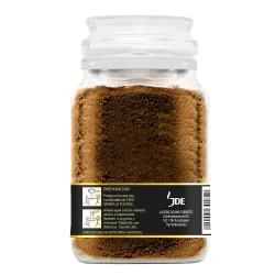 Café Marcilla Creme express Descafeinado soluble  tarro 200 gramos darrere