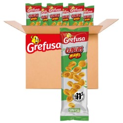 Gublins BBQ Minims Caja de 32 unidades de 32 g de Grefusa