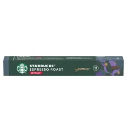 Espresso Roast Descafeinado 10 cápsulas Nespresso Starbucks