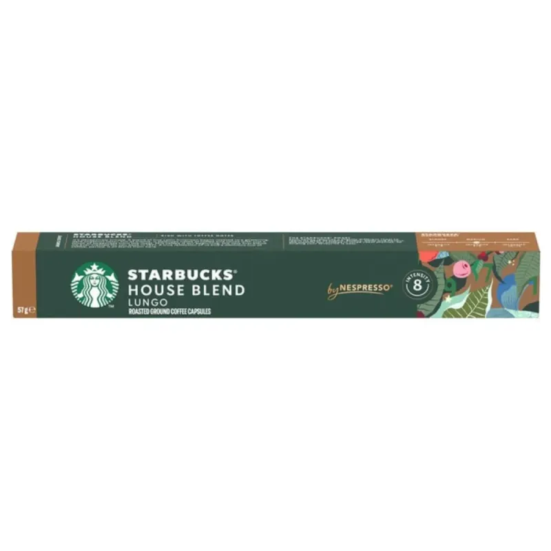 House Blend de Nespresso Starbucks, 10 Cápsulas House Blend de Nespresso Starbucks, 10 Cápsulas