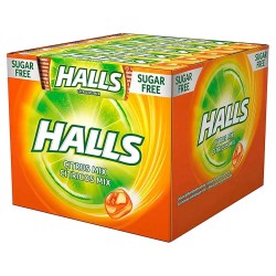 Halls Citrus Mix caja de caramelos 20 sticks de 32 gramos