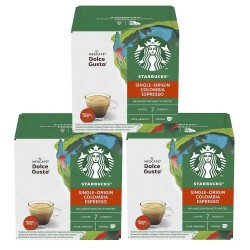 3 cajas Espresso Colombia Starbucks, Dolce Gusto compatible