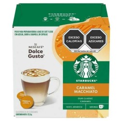 nuevo Starbucks Caramel Macchiato 6 + 6 cápsulas Dolce Gusto