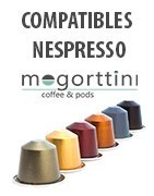 Mogorttini , cápsulas compatibles con NESPRESSO. 5 variedades.