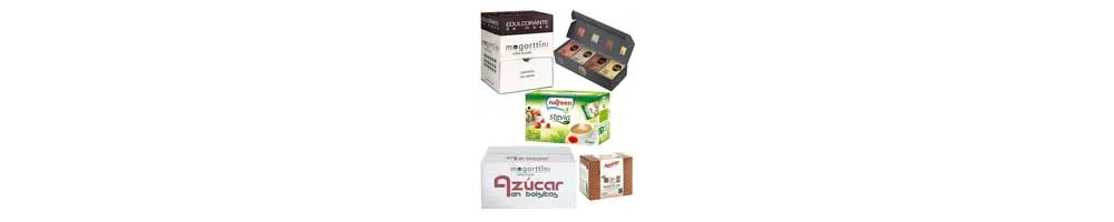 Complementos para el café, Vasos, azúcar, siropes, solubles