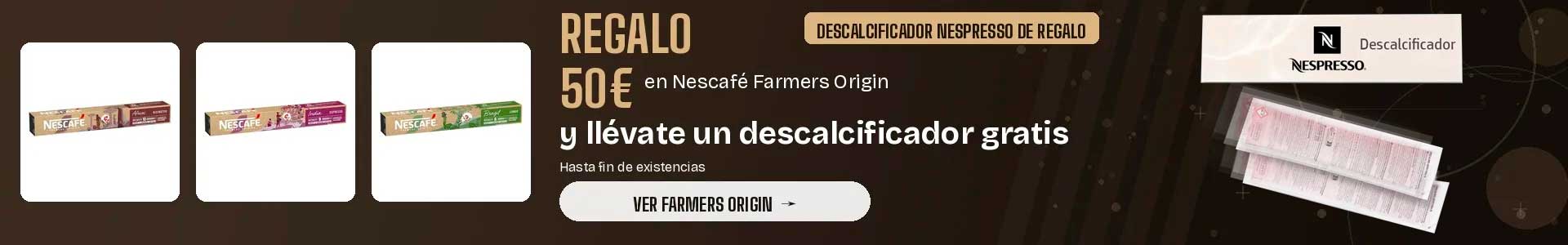 Regalo Descalcificador Nespresso 50e Farmers Origin