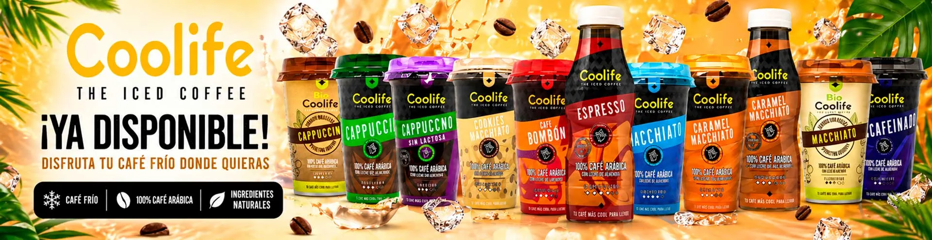 coollife bebidas de café  RTD listas para tomar